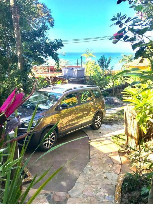 Altar Da Praia Vermelha 180° De Vista Para O Mar Ubatuba Dış mekan fotoğraf